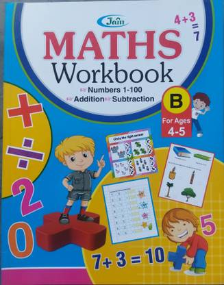 MPC- Maths WorkBook For All Children, Kids(4-5) | Numbers (1-100) | Addition, Subtraction, Multiplication Table Writing Numbers P | Early Learning Work Books For Kids, Etc