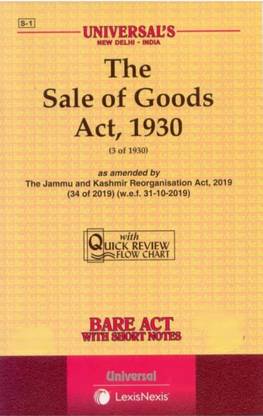 The Sale Of Goods Act,1930
