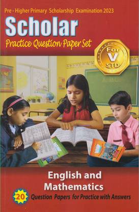 Pre - Secondary Scholarship Examination 2023 Scholar Practice Question Paper Set Marati And Intelligence Test