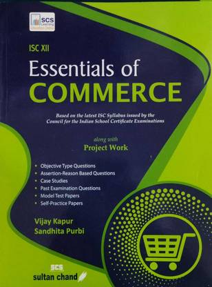 Essentials Of Commerce: Textbook For ISC Class 12 (2024-25 Examination)
