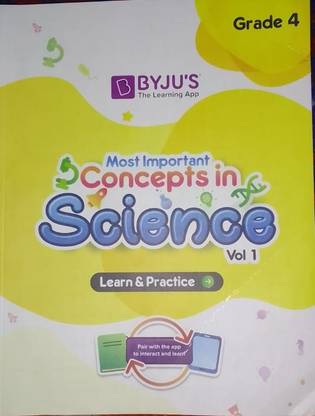 BYJU'S Class 4 - Books - Science 1 To 5th Volume Set