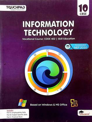 CBSE INFORMATION TECHNOLOGY Class-10 (Old Like New Book)