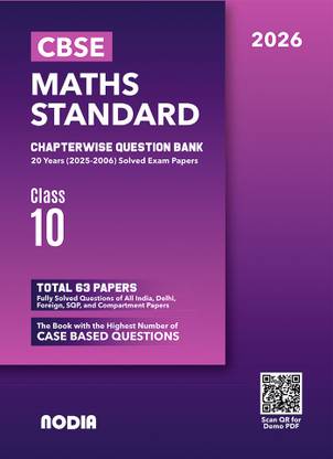 CBSE Class 10 Maths Standard Chapterwise Previous Year Question Bank (PYQ) For 2026 Exam