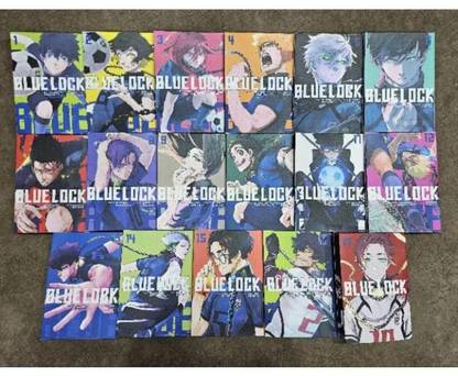 Blue Lock Manga Without Box (Volume 1 To 21) (Paperback, Kaneshiro Muneyuki)