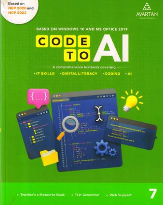 AVARTAN CODE TO AI For Class - 7 Based On Windows 10 And MS Office 2019