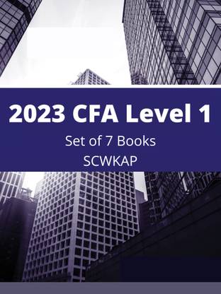 2023 CFA Level 1 Kaplan Schweser Study Package (Set Of 7 Books)