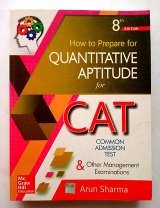 How To Prepare For Quantitative Aptitude For Cat (Old Used Book)