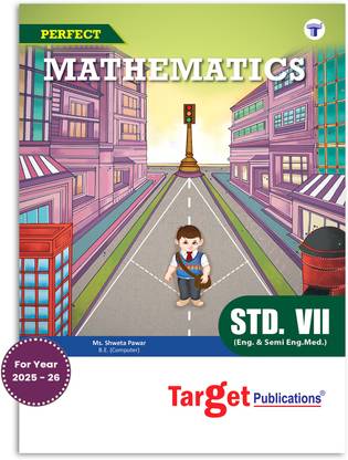 Std 7 Perfect Notes Maths Book | English And Semi English Medium | Maharashtra State Board | Includes Textual Question Answers, Activity Based Questions, Topicwise Summary And Chapterwise Assessment | Based On Std 7th New Syllabus