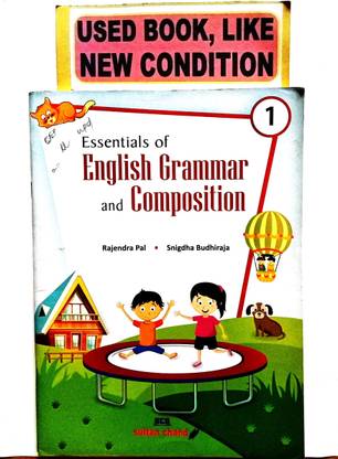 Essentials Of English Grammar And Composition Class-1(Old Book)