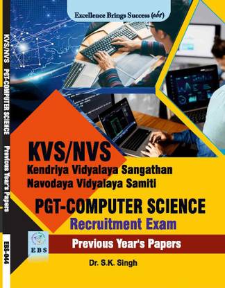 KVS/NVS PGT Computer Science Exam Previous Year Papers( English Medium )