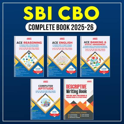 SBI CBO 2023-24 Complete 5 Books Kit