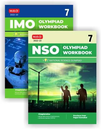 Class 7: Olympiad Workbook Combo For NSO-IMO (Set Of 2 Books)