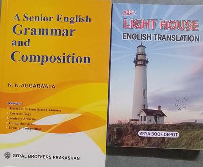 A Senior English Grammar And Composition & ABD's Light House English Translation Combo Set Of 2 Books