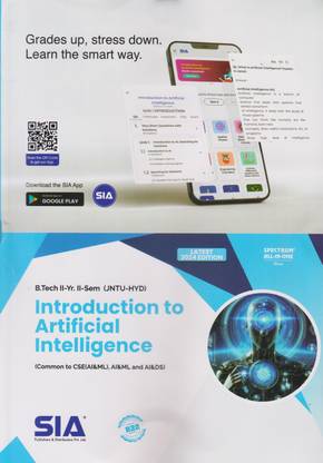 Introduction To Artificial Intelligence B.Tech II-Yr II-S Em (Common To CSE(AI&ML),AI&ML And AI&DS) (R22) Latest 2024 Edition JNTU-HYD