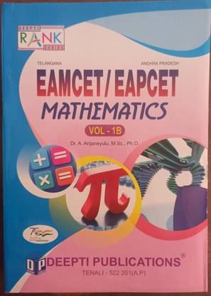 Eamcet/eapcet Mathematics Vol 1b