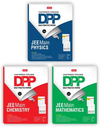 MTG Chapterwise Topicwise Daily Practice Papers (DPP) Sheets For JEE Main Physics, Chemistry, Mathematics - Solved Your Daily Practice Problem For JEE Main & Advanced