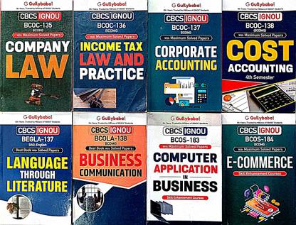 IGNOU GPH (BCOMG) Help Guide (BCOM-2nd Year Combo English)