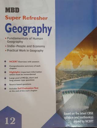 SUPER REFRESHER GEOGRAPHY CLASS - 12th (E) NEW EDITION (2024-25)