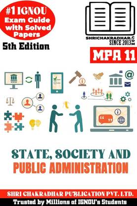 IGNOU MPA 11 Previous Year Solved Question Paper (December 2022) State, Society And Public Administration IGNOU MPA IGNOU MA Public Administration Mpa11