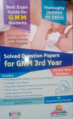 Solved Question Papers For GNM 3rd Year (4th Edition)(Paperback, Hindi, Experienced Facility)