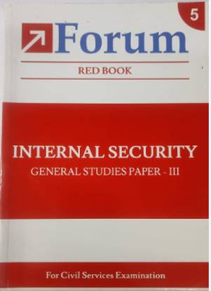Forum IAS Red Book Internal Security General Studies Paper-3 FOR Civil Service Examination 2023