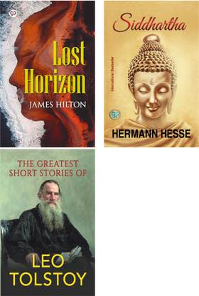 Lost Horizon + Siddhartha + The Greatest Short Stories Of Leo Tolstoy (Paperback)
