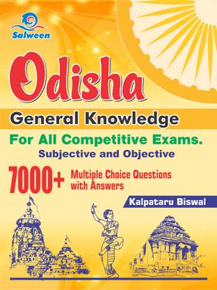 Odisha General Knowledge Book For All Competitive Exams , Subjective With Objective , 7000+ MCQs With 20 Practice Sets