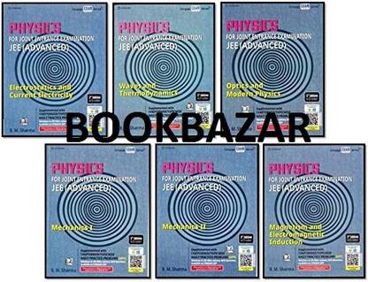 Cengage JEE Advanced Set Of 6 Books: Mechanics 1, Mechanics 2, Waves & Thermo., Optics & Modern Physics, Electrostatics & Current Elec., Magnetism & E
