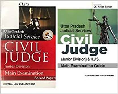 CLP'S UP Judicial Services Civil Judge (Junior Division) (Main Examination) Solved Paper, UP Judicial Services Civil Judge (Junior Division) (Main Examination) Solved Paper SET OF 2 BOOKS 2023