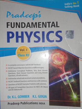 Physics Class 12 Pradeep Volume 1