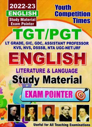 TGT-PGT Literature & Language Study Material Exam Pointer 2023