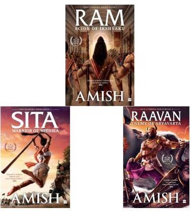 Ram Scion Of Ikshavaku + Sita Warrior Of Mithila + Raavan : Enemy Of Aryavarta (Set Of 3 Books)