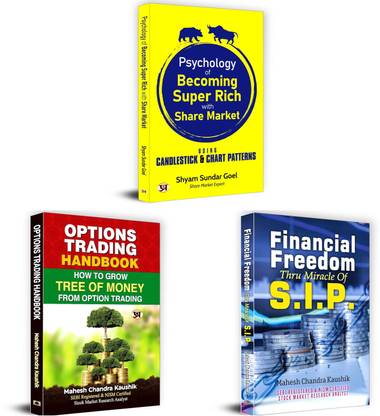 Wealth And Investment Strategy Collection: Stock Market Psychology, Candlestick & Chart Patterns, Options Trading And SIP For Financial Freedom | Set Of 3 Books