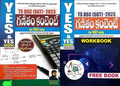TS DSC: 2023 Mathematics Content For SGT Only Telugu Medium Free Workbook