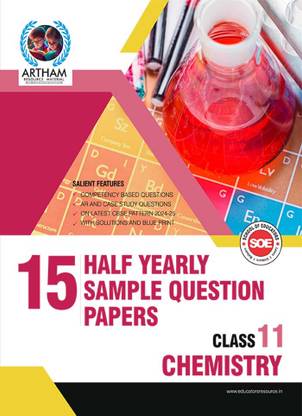 Class 11 Chemistry With Solutions Set Of 15 Half Yearly Sample Papers