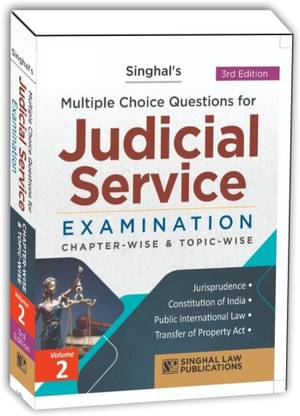 Singhal's MCQ Judicial Service Examination Volume-2 Chapter-Wise & Topic-Wise