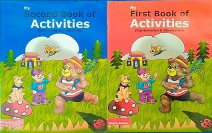 My Fist Book Of Activities (Discrimination & Observation) & My Second Book Of Activities (Reasoning And Matching)