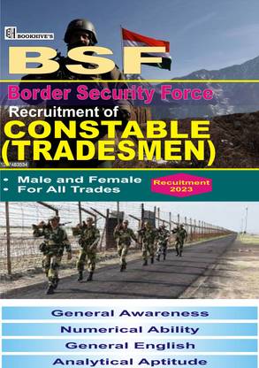 BSF Constable Tradesman 2023 Recruitment (4 Books) || Border Security Force