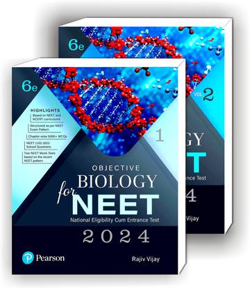 Objective Biology For NEET 2024 Vol - I & II Based On NEET & NCERT Curriculums With NEET (UG) 2023 Solved Questions And Two NEET Mock Tests, 6th Edition