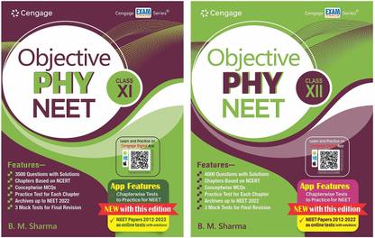 Cengage Objective Physics NEET: Class XI + XII Set Of 2 Books With Free Online Assessments And Digital Content 2023