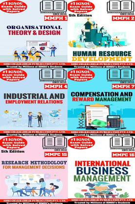 IGNOU MBA न्यू सिलेबस 3rd सेमेस्टर हेल्प बुक्स HRM एरिया कॉम्बो ऑफ MMPC 15 MMPC 16 MMPH 1 MMPH 2 MMPH 4 MMPH 7 (IGNOU स्टडी नोट्स/गाइडबुक चेप्टर-वाइज़) विथ सॅाल्व्ड लेटेस्ट प्रीवियस ईयर क्वेश्चन पेपर्स