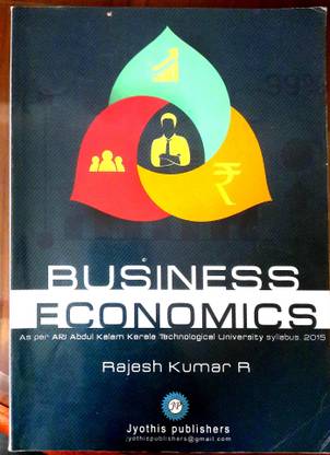 Business Economics By Rajesh Kumar R