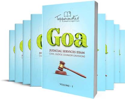 गोवा ज्यूडिशियल सर्विसेस एग्ज़ाम सिविल ज़ज़(जूनियर डिवीज़न) लेटेस्ट एडिशन इन इंग्लिश