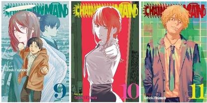 CHAINSAW MAN. Vol 9, 10, 11