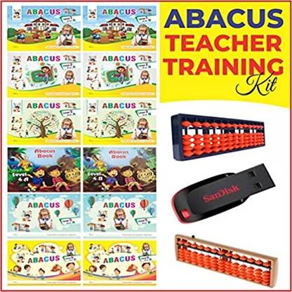 Abacus Teacher Training Programme Kit (Level 1 To Level 8) With Pen Drive Complete Video Tutorial According Lesson Plan Tutorial Easy Language