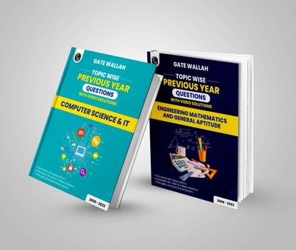 PW Gate Wallah Topicwise PYQ Combo: Computer Science & IT Engineering + Engineering Mathematics & Aptitude
 By PW