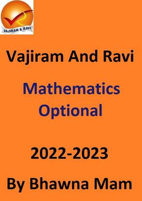 Vajiram And Ravi Mathematics Optional Class Notes By Bhawna Mam 2022