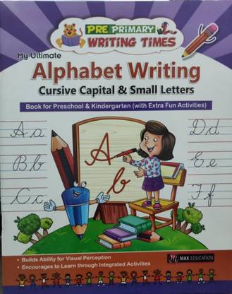 Max Alphabet Writing Cursive Capital & Small Letters