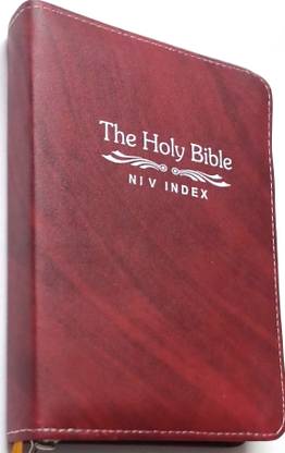 Holy Bible English NIV -Small Size With Index And Red Letter
