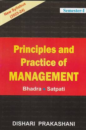 Principles And Practice Of Management Sem-1